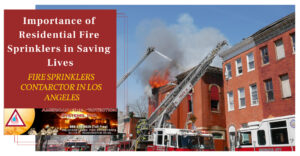 Fire Sprinklers Systems Saves Lives
